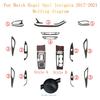 For Regal Opel ignia 2017- Interior Central Control Panel Door Handle Carbon Fiber Stickers Decals Car styling Accessorie