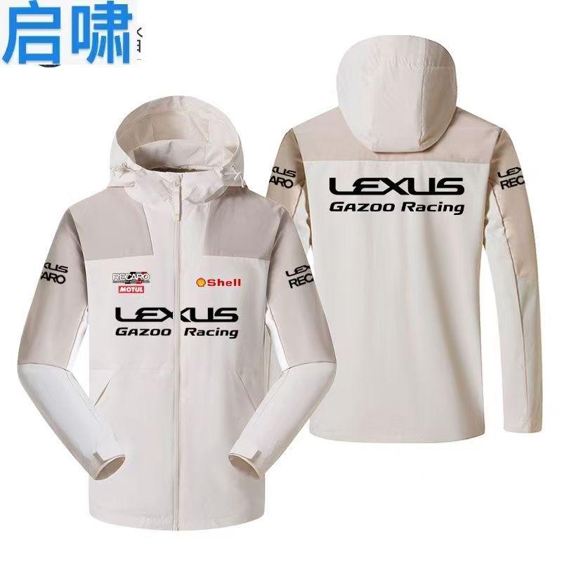 lexus Мотоциклетная куртка, гоночный костюм F1, ветрозащитная и водонепроницаемая куртка для активного отдыха, рабочая куртка на заказ из магазина 4S ZY8