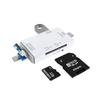 6-в-1 USB 3.0 Type-C кард-ридер для Android и компьютеров, совместимый с OTG SD/TF/U-накопителями.
