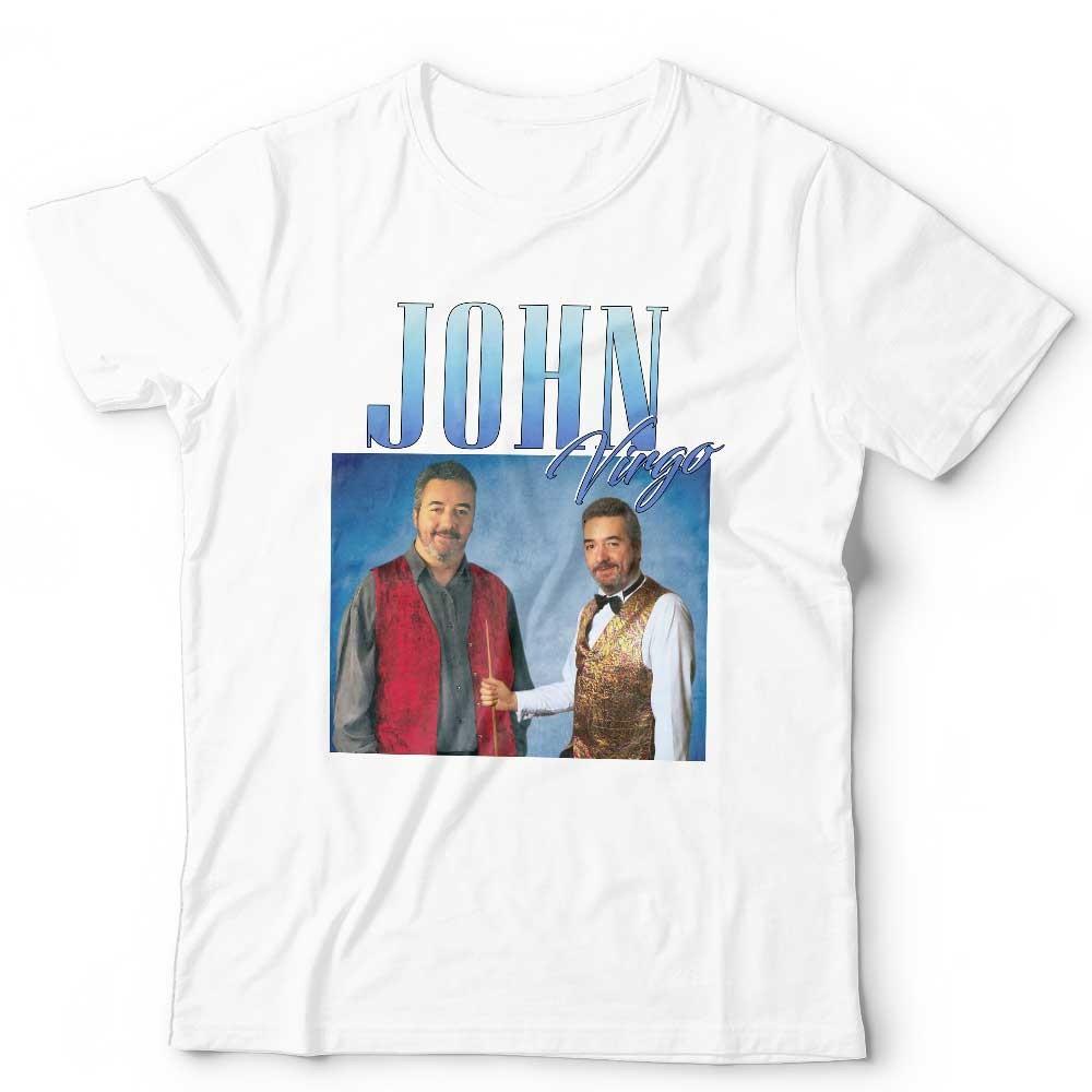 John Virgo Tshirt Unisex Appreciation Homage Throwback 90s Style Funny Snooker