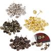 50Pcs/bag Protector Metal Tacks Stud Upholstery Nails Furniture Hardware Doornail Pushpin Wine Case