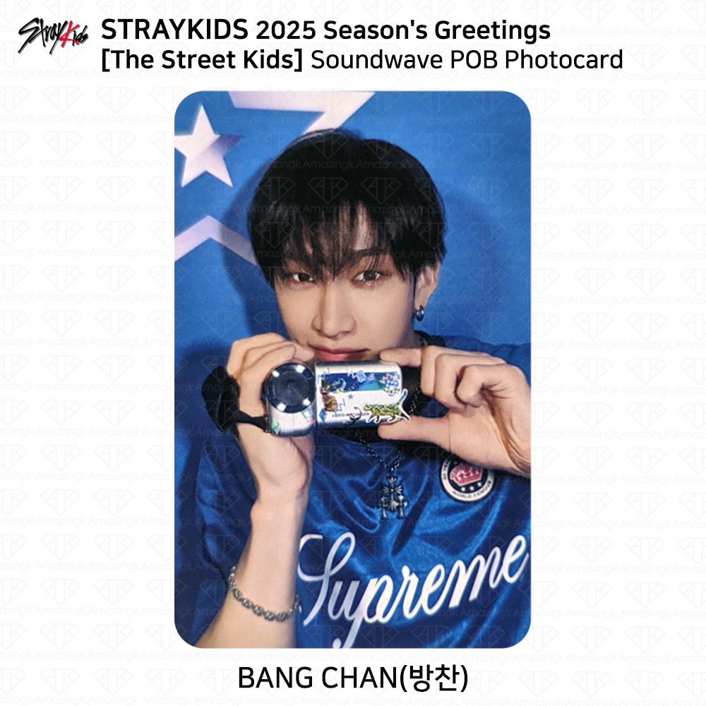 Stray Kids 2025 Поздравления с праздником The Street Kids Soundwave POB Фотокарточка KPOP