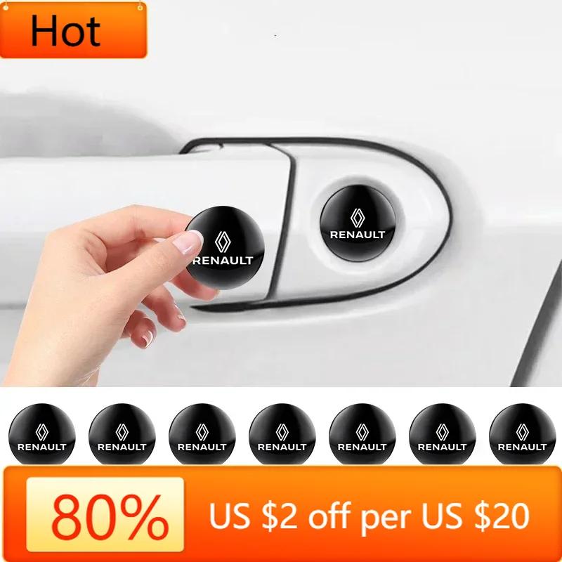 2026 Hot For Renault Interior Stickers 2/5/10Pcs Car Door Keyhole Sticker Lock Protector Anti-blocking Decal For Renault Fluence Y555