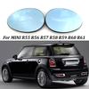 Синее боковое зеркало заднего вида, стеклянная линза с подогревом для MINI ONE/COOPER COUNTRYMAN R55 R56 R57 R58 R59 R60 R61 51162755625