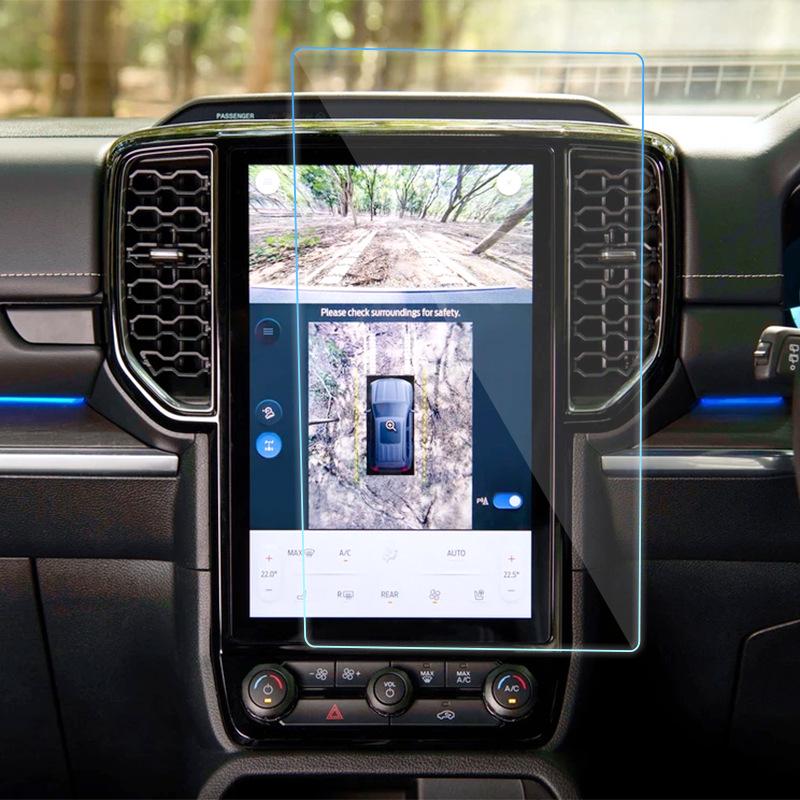 Ford Everest 2024 10" Console Navigation Tempered Glass Film