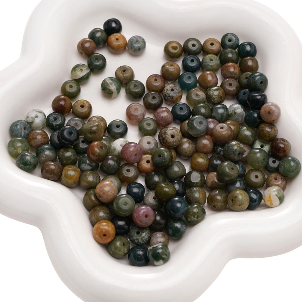 5 шт. Бусины из натурального камня, формованные, бусины-разделители, россыпные бусины для самостоятельного изготовления браслетов, ожерелий, ювелирных изделий