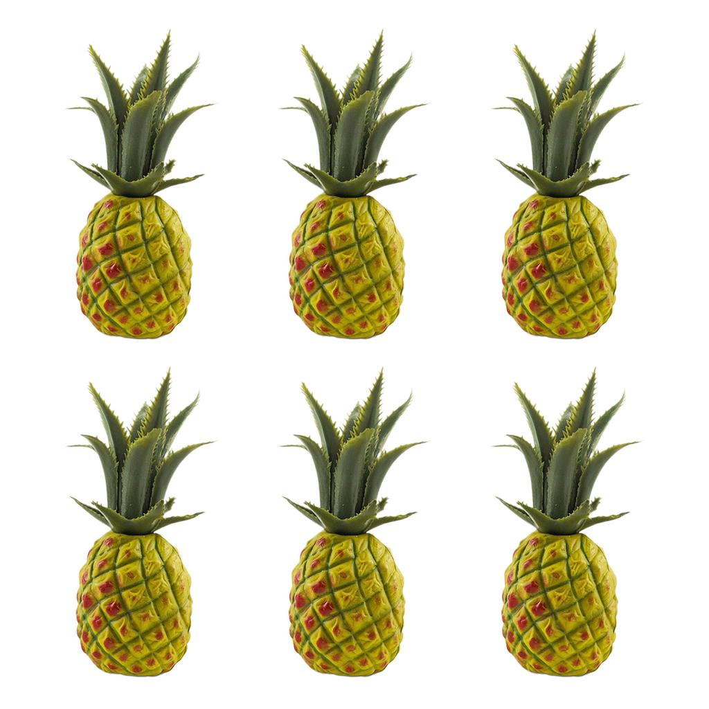 6Pcs Artificial Fruit Fake Fruit Simulation Fruit Photography Props for Kitchen Parties Decorations 24 Kind of Fruit