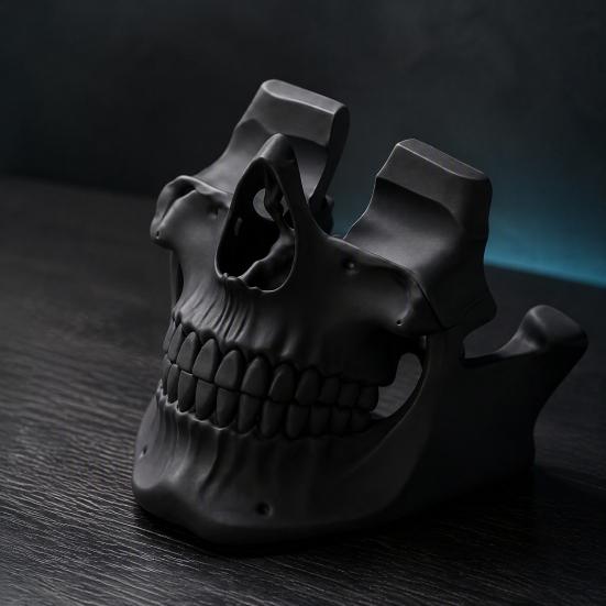 Подставка для игрового контроллера 3D-печатный держатель в виде черепа, Голова для стойки-дисплея контроллера, Крутой декор для настольной игровой комнаты, Подарок-украшение для геймера Мужчины
