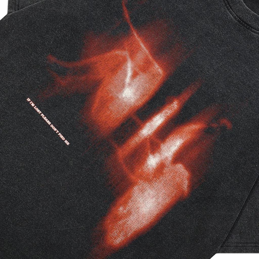 Футболка унисекс с принтом пламени в уличном стиле, черная футболка из хлопка, топы унисекс, футболки, летние футболки с короткими рукавами