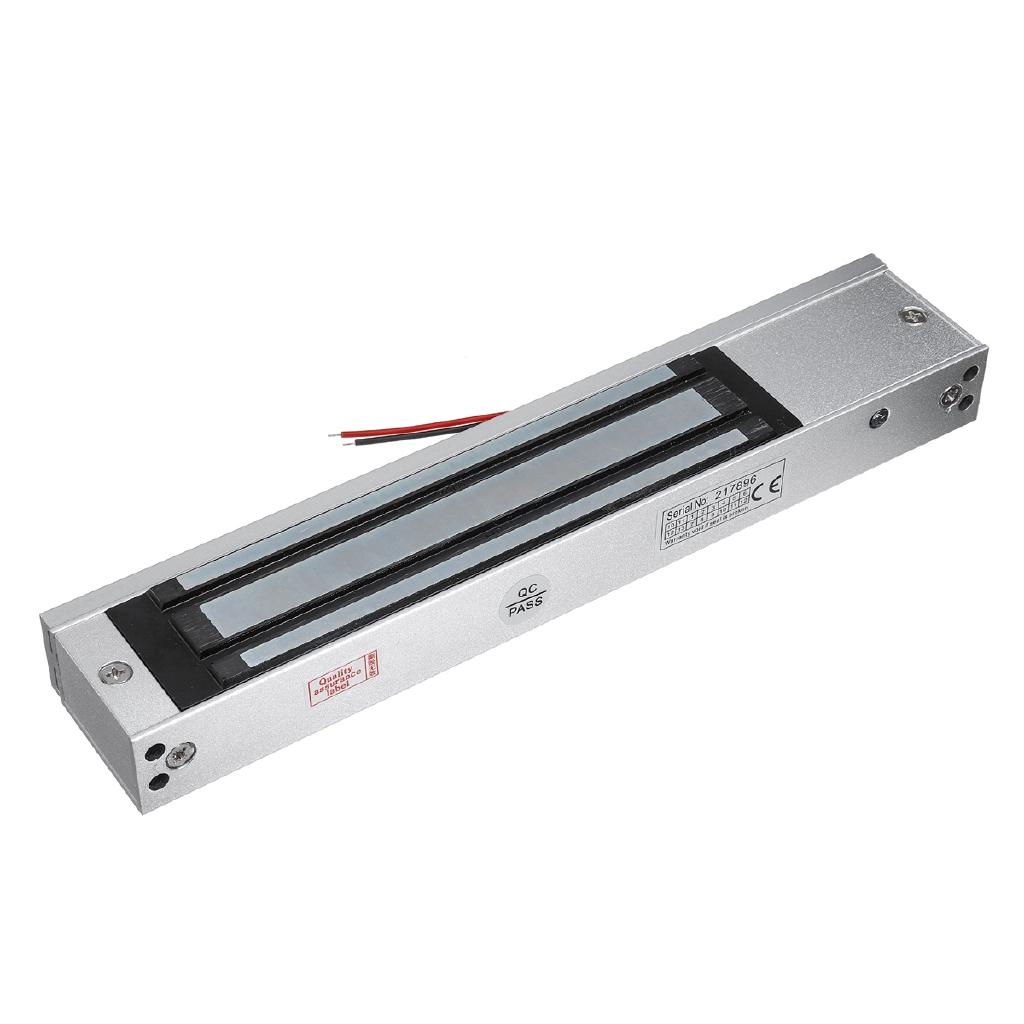 DC 12V AC100-240V 280KG 600LB System Electric Magnetic Door Lock Access & 3 Remote