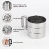 Kitchen Flour Sieve Handheld Semi-automatic Sugar Sifter Powder Shaker Handle Measuring Cup Making Tool Baking Kitchen Tools