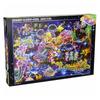 Tenyo [Made In Japan] 1000 Piece Stained Art Jigsaw Puzzle Disney Wish Upon the Starry Sky... (51.2x73.7cm) DS-1000-771 Service Card Included