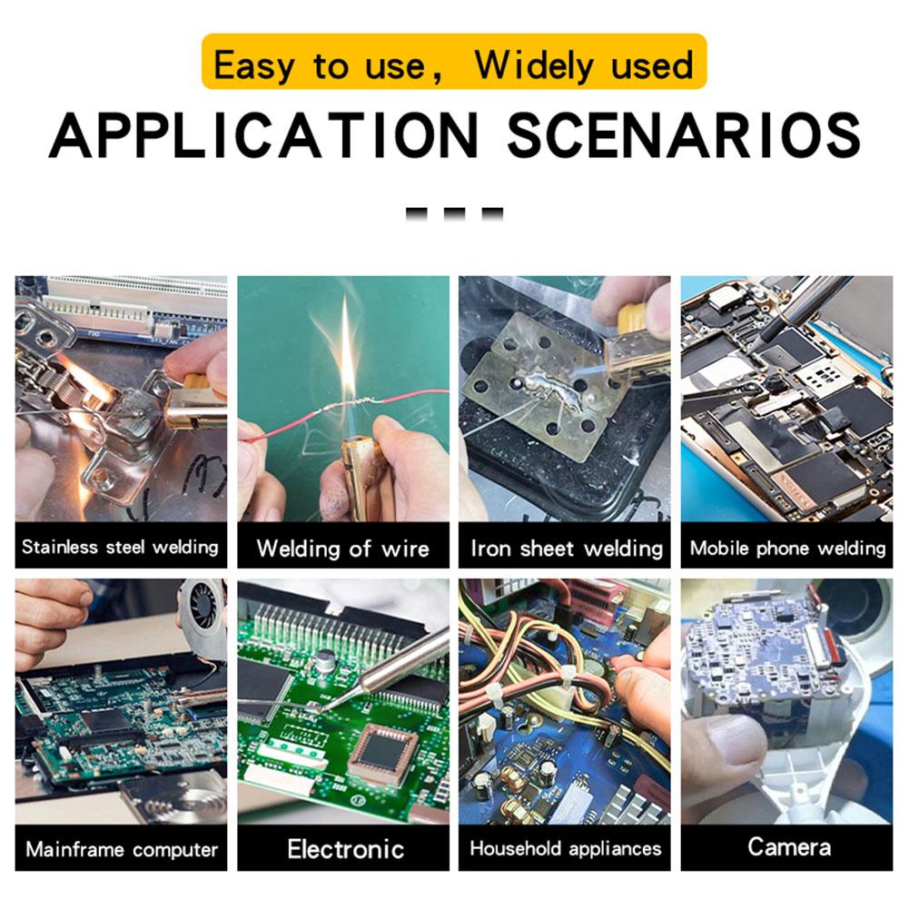 Easy Melt Solder Welding Wire Good Extensibility And Thermal Conductivity No Pungent Smell, Fresh And Natural 20/50/100g