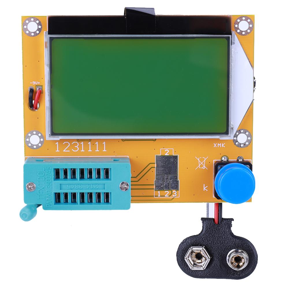 LCR-T4 ESR Meter Тестер транзисторов Высокоточный Диод Триод Конденсатор Резистор Измеритель Многофункциональный MOS PNP NPN LCR