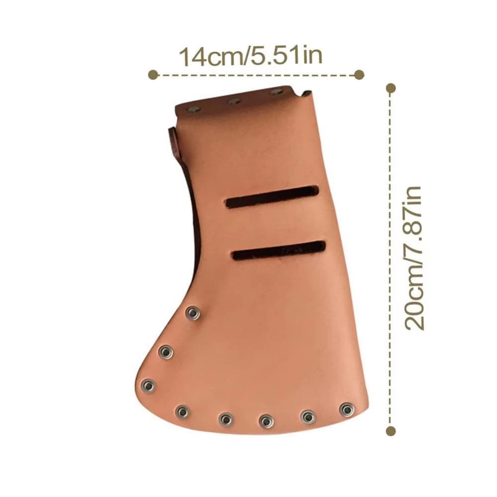 Adjustable Blade Guard Portable Axe Cover As Shown Versatile Axe Cover For Outdoor Use Axe Cover Adjustable Fit