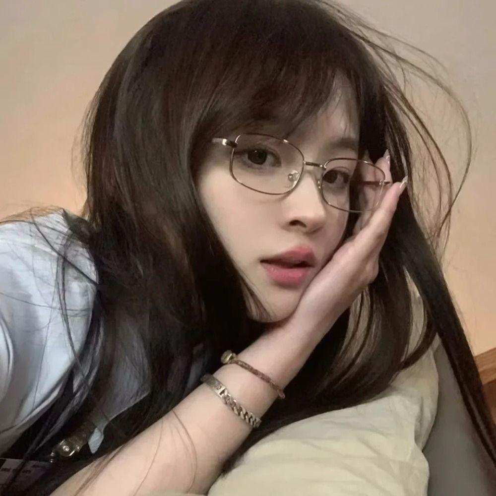 Eye Protection Square Eyeglasses Y2K Harajuku Computer Goggles Anti-Blue Light Glasses Men Women