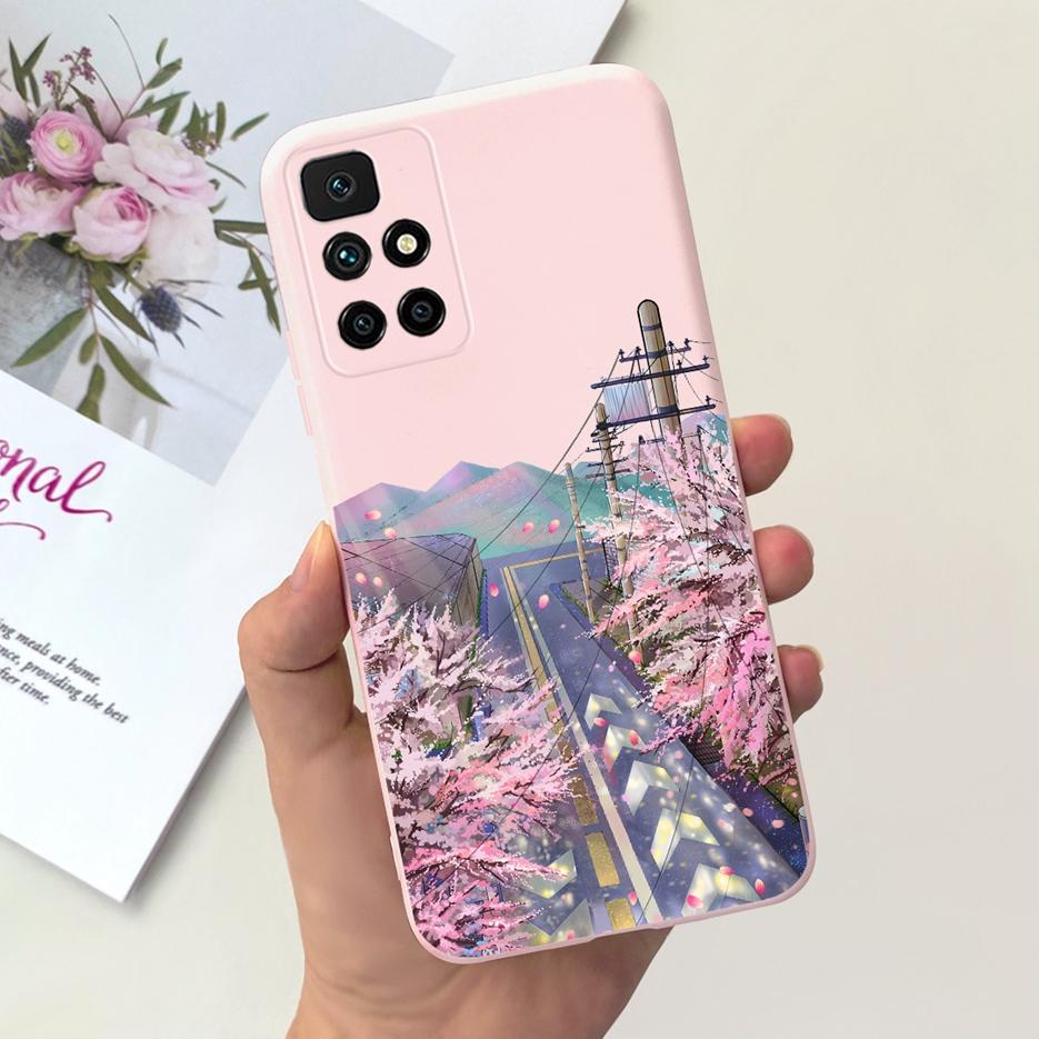 Для Xiaomi Redmi 10 2022 Чехол Милые Астронавты Мультяшная Крышка Мягкий Силиконовый Чехол Для Телефона Для Redmi 10 Prime Redmi10 Задняя Крышка Coque