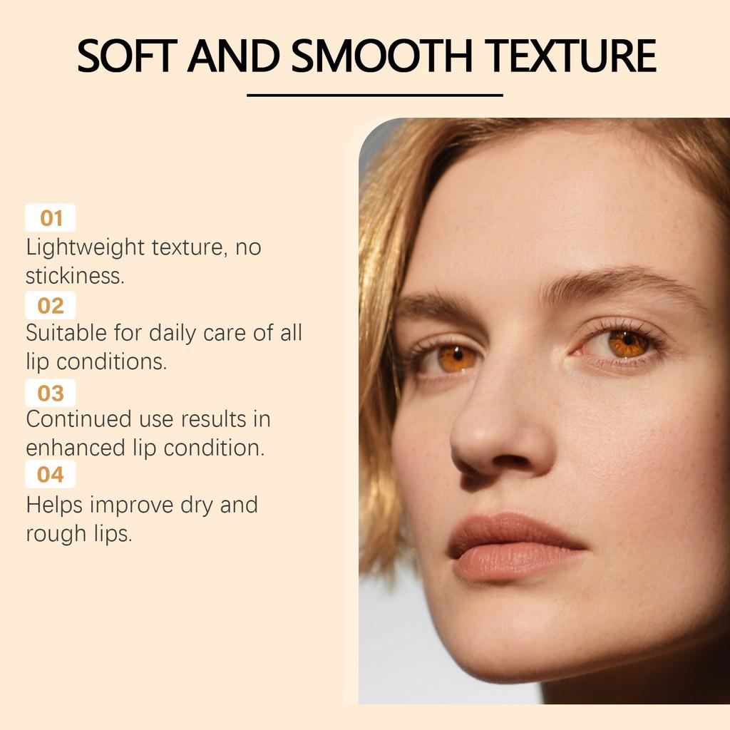 Collagen Lip Balm Pink Moisturizing Nourishing Dry Chapped Lips Lightweight Non-Greasy Care
