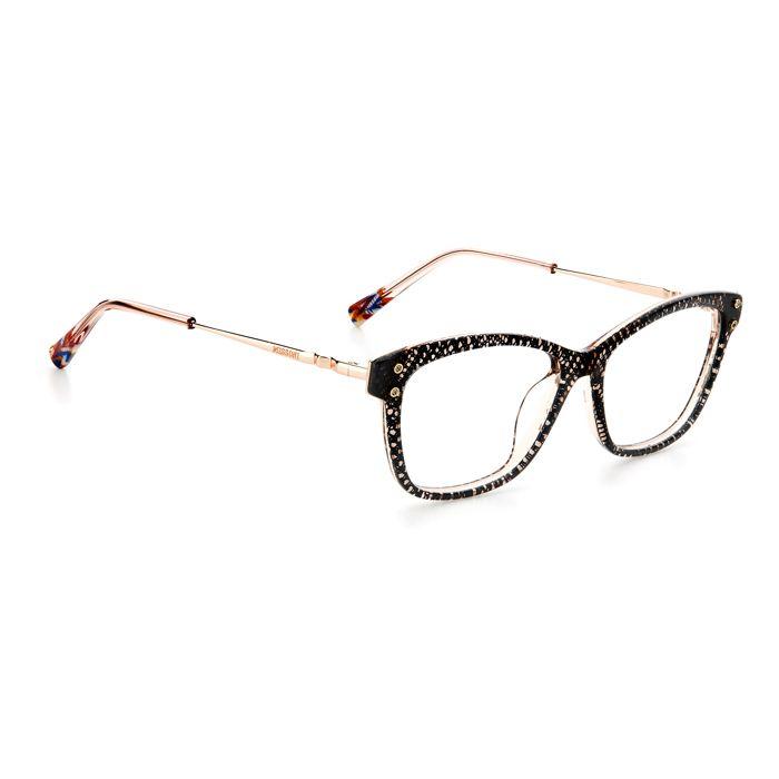 Lunettes de Vue MISSONI MIS 0006 53/15/140 KDX BLACK NUDE ACETATE FRAMES WOMAN MISSONI MIS 0006 BLACK NUDE Optical