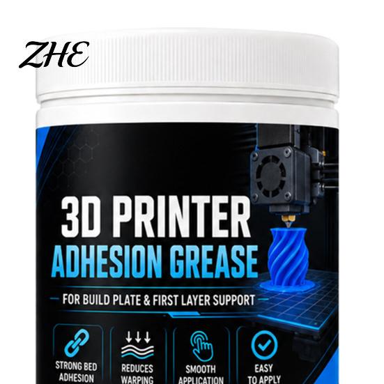 3D Printer Bed Adhesive Adhesion Paste, Anti-Warping Excellent Print Coating Grease, Reliable Filament Bonding on Printing Surfaces Thermal