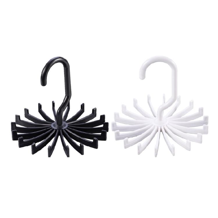 Belt Hanger Scarf Tie Rack 360 Degree Rotating Hangers for Hanging Scarf Towels