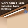 Ultra-thin Induction Lamp PIR Motion Sensor Cabinet Light Wireless Portable USB Rechargeable Wardrobe Closet Kitchen Lighting