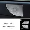 Car Styling Interior Door Window Glass Switch Buttons Frame Covers Stickers Trim For Mercedes Benz E Class Coupe W207 C207 A207
