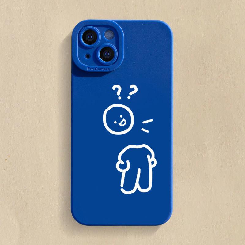 For iPhone 15 Pro Max Case Cartoon Matchman Silicone Phone Case For iPhone 16 15 14 13 12 11 XS XR X 7 8 16 Plus Soft TPU Cover