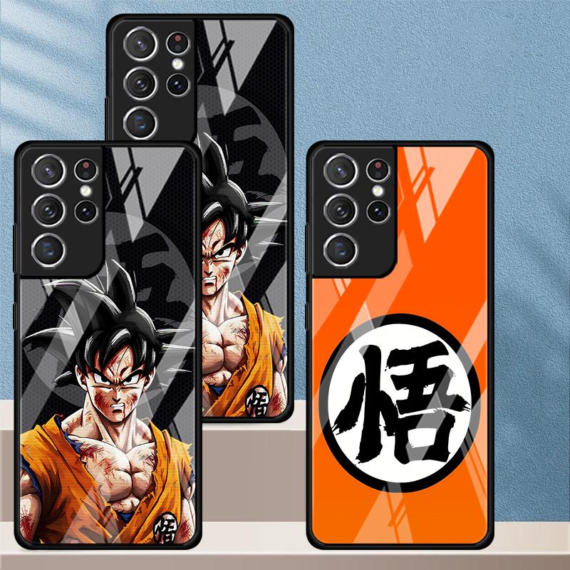 Case for Samsung Galaxy S25 S24 Ultra S23 Plus S21 S22 S10 Note 10 20 8 9 S8 S9 S20 FE Phone Cover D-ragonS B-allS Guku