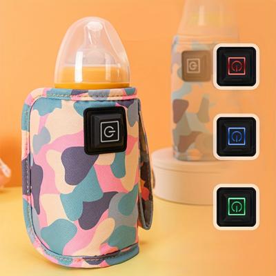 USB-зарядное устройство, подогреватель для бутылочек, подогреватель для бутылочек с молочной смесью для путешествий, кемпинга, домашний автомобиль, электрическая портативная коляска, изолированная сумка