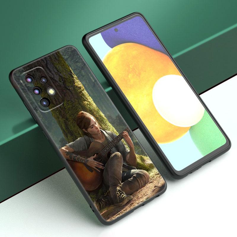 Последний из нас черный чехол для Samsung A13 A22 A24 A32 4G A23 A25 A34 A35 A52S A53 A54 A55 A73 5G A12 A14 A15 A31 A33 A50 A51 A72