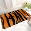 Leopard Print Bathroom Mat Kids Room Bedroom Decoration Balcony Anti-Slip Doormat Living Room Bedside Area Rugs