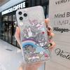 TPU Flowers Cover Cell Phone case Mobile Accessories for iphone 7/8 Mobile 13PRO Silicone Female 11promax Mobile Phone case