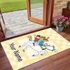 Crystal Velvet Rug Custom Name Text, Soft Non Slip Floor Mat Home DecorPippi Longstocking