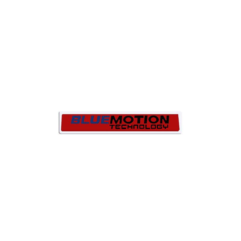 RUNTB1 Metal 3D Badge Blue Motion Technology Logo Car Rear Trunk Body Sticker Emblem For VW Polo Golf Passat Touran TSI TDI MK4 MK5 MK6