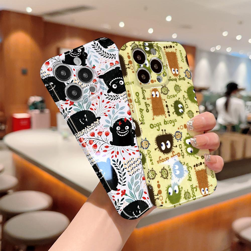 Универсальный чехол для телефона с пленкой, мультяшный модный дизайн, твердый корпус, полное покрытие камеры, противоударный защитный чехол для OPPO Realme OnePlus Infinix Tecno