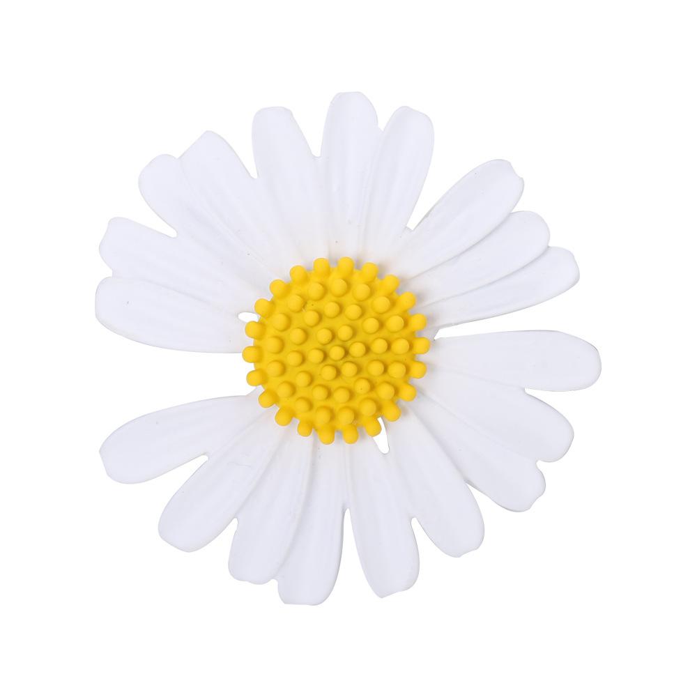 Корейская маленькая мультяшная брошь в виде ромашки, свежая и милая женская одежда, корсаж, бижутерия, цветок, булавка