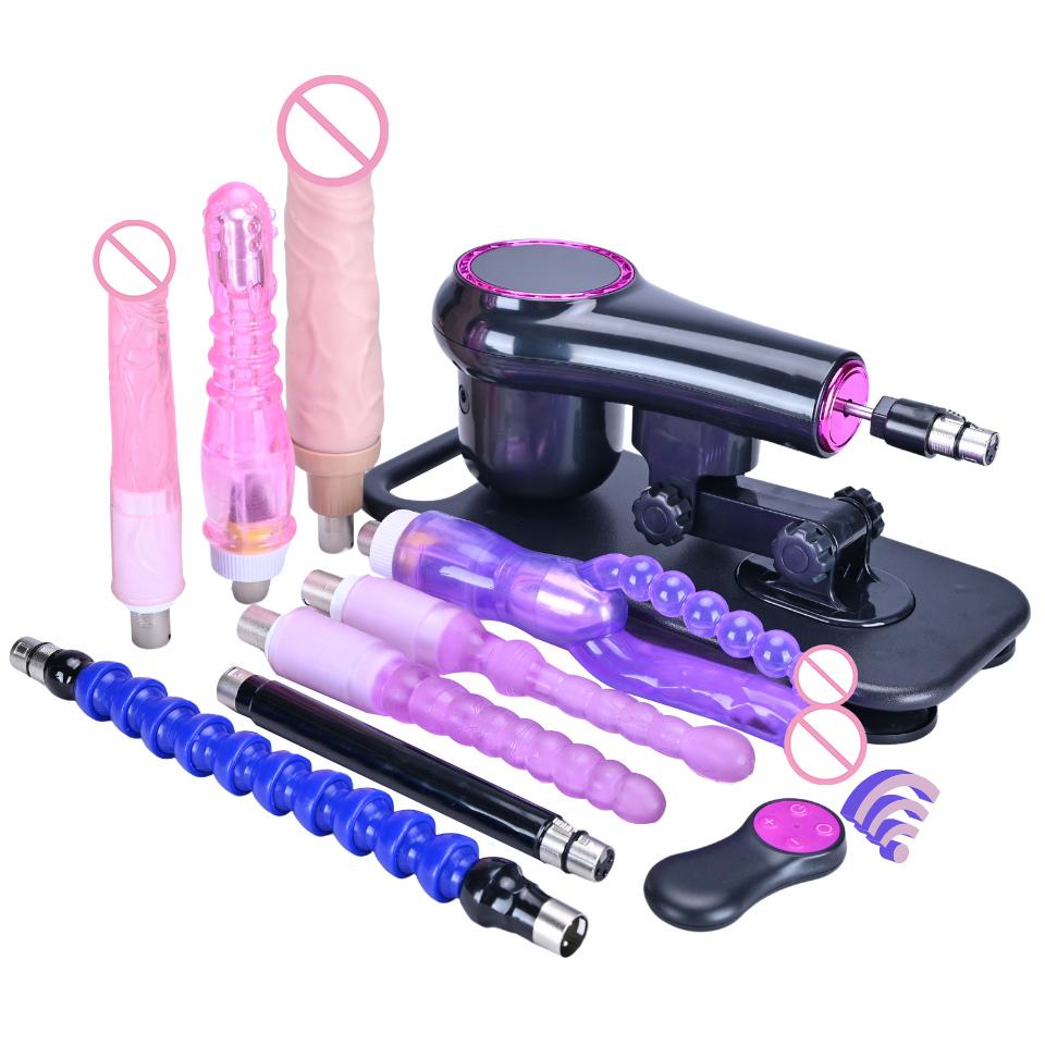 Rough Beast A1 Sex Machine With Dildo Attachments For Men And Women Sex Toys Love Machine Hand Free Sex Thrusting Machine 40WGood product
