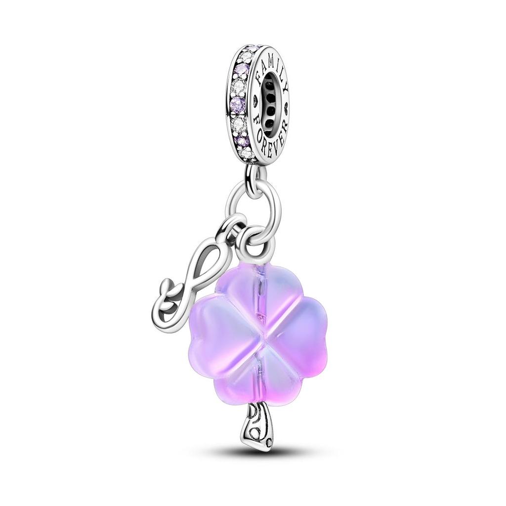 Подвески-шармы в виде кошачьей лапки с медным покрытием, кубик Рубика, цветы, подходят для оригинального браслета, сделай сам, модная бижутерия