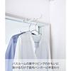 Yamazaki Tower Laundry Indoor Drying Hanger, White, Approx. W2 x D24 x H4.2cm, Hooks, Hanger, Clothes Dryer, Indoor Hanger, 4930