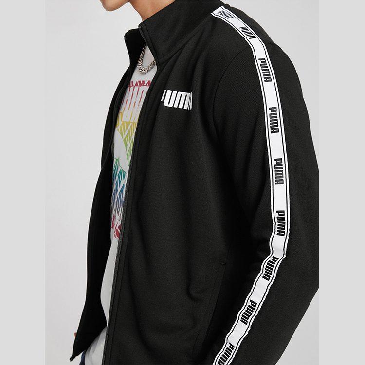 Puma Куртки Мужские Черный Стойка Умеренный Другое 587002-01