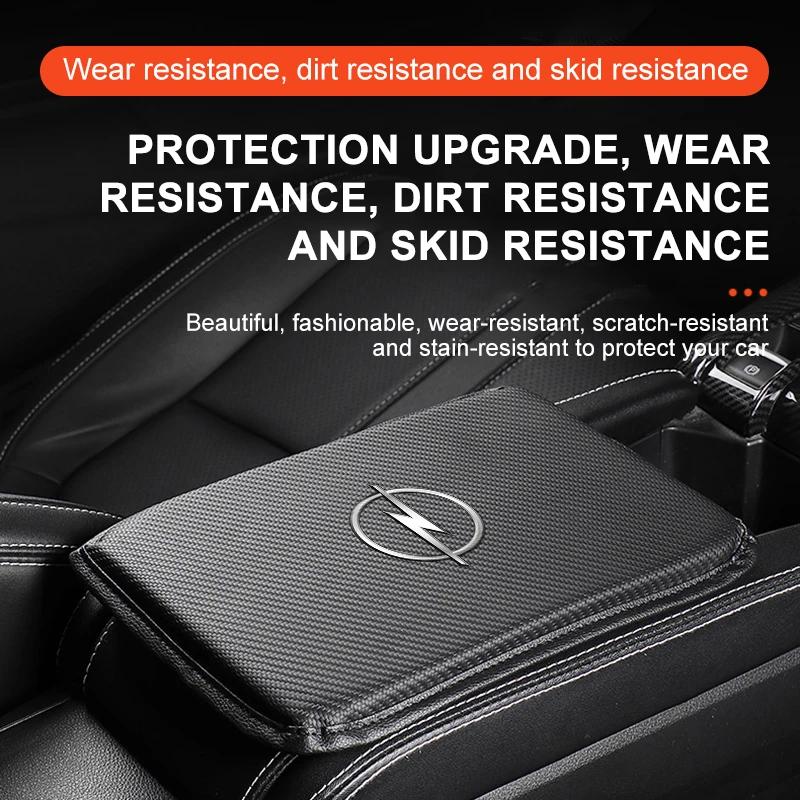 Automobile armrest box cushion center console cover interior decoration For Opel Insignia Astra Antara Meriva Zafira H G Corsa