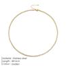 Улица. Теннисное ожерелье Delan European & American Fashion Zircon