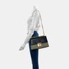 [Pre-Owned] Padlock Metal Lock Logo Canvas And Leather Shoulder Bag Medium - Fair #J396IS