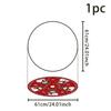 Юбка для рождественской елки Красно-клетчатая с принтом снеговика Круглый коврик для рождественской елки Рамка с надписью Merry Christmas Домашний праздничный декор Ковер
