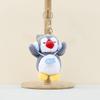 Adorable Plush Penguin Keychain Cute Cartoon Headphone Holder Fluffy Doll Accessory