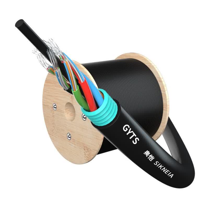 AIENKIS AK-GYTS-36B1.3 Armored 36-Core Single Mode Outdoor Fiber Optic Cable