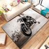 1 шт. Винтажный Мото Коврик для ванной Абсорбирующий коврик Противоскользящий коврик Принадлежности для домашнего декора Ковры Домашний Кухонный коврик для пола