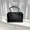 Leather Tote Bag Women's New Portable Shoulder Bag Fashionable High-end Underarm Bag Simple Large-capacity Commuter Bag