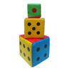Гигантские кубики: Веселая игра и обучающие пособия